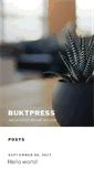 Mobile Screenshot of buktpress.com